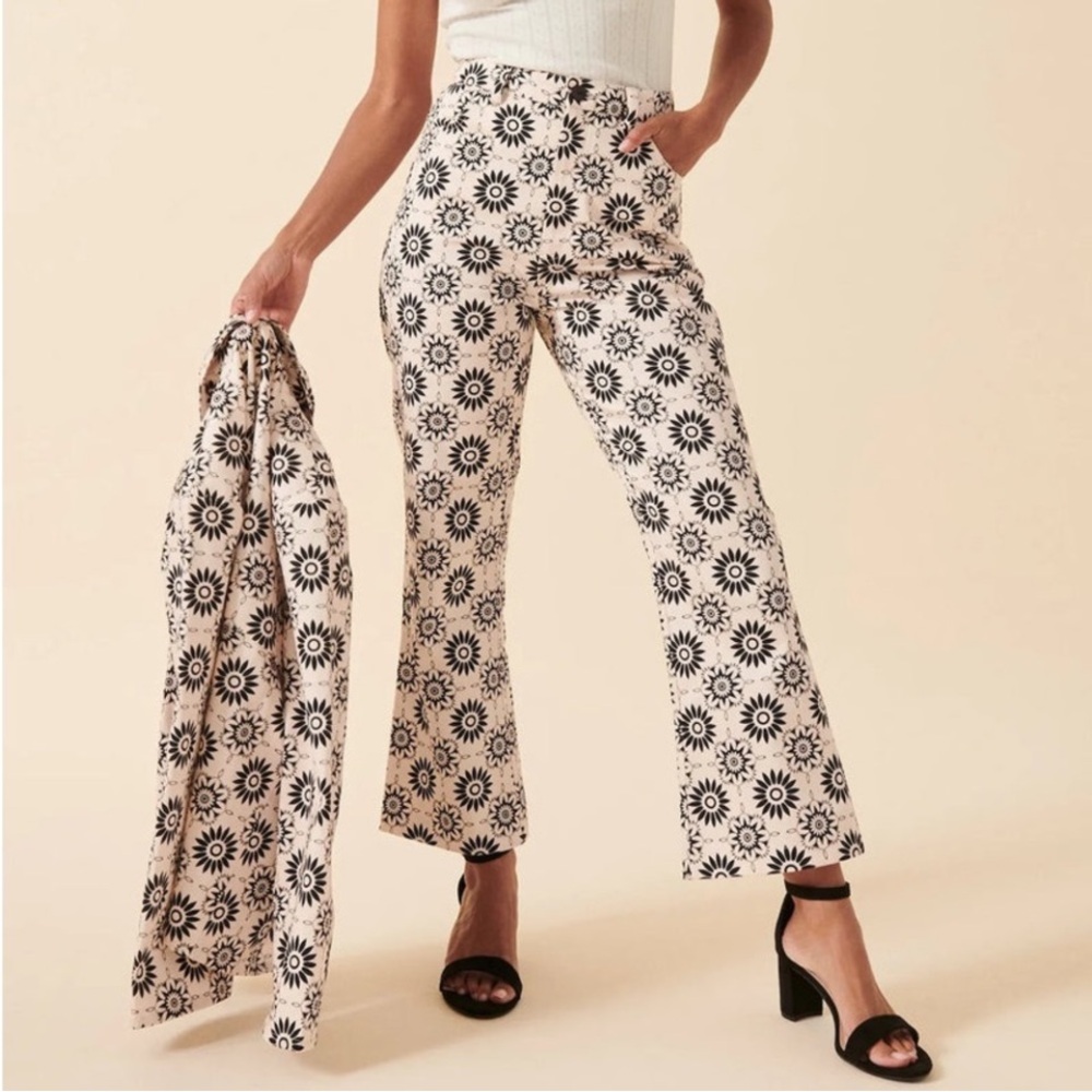 ROLLA'S Plaza Bootcut Crop Pants size 8/S retail $129